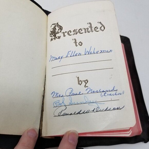 1929 HOLY BIBLE STANDARD EDITION International Council of Religious Education - Picture 9 of 10